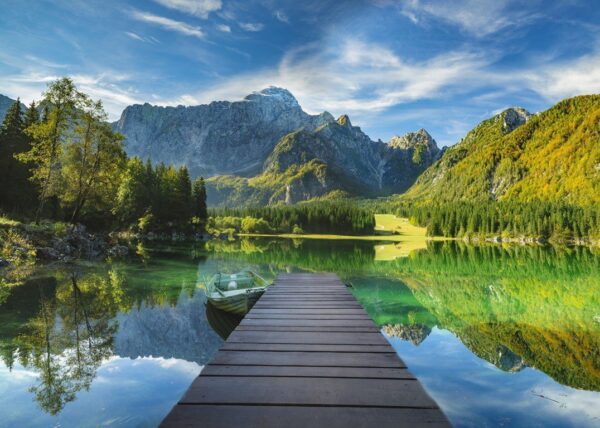 Peinture murale Lac de montagne