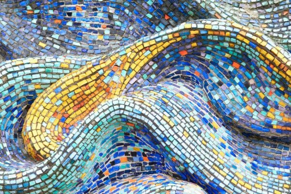 Peinture murale Carreaux de mosaïque