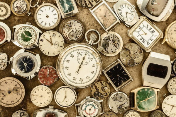 Peinture murale Collection de montres