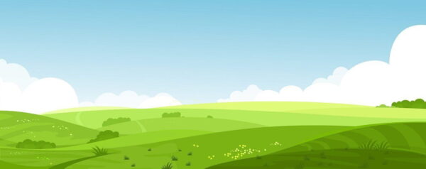 Peinture murale Beau Paysage