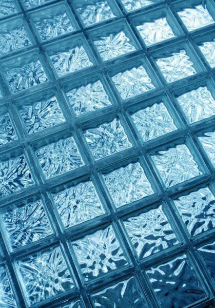 Peinture murale Carreaux de verre