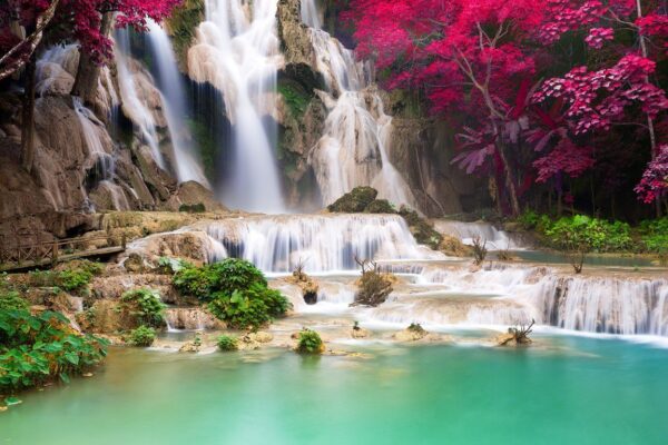 Peinture murale Cascade