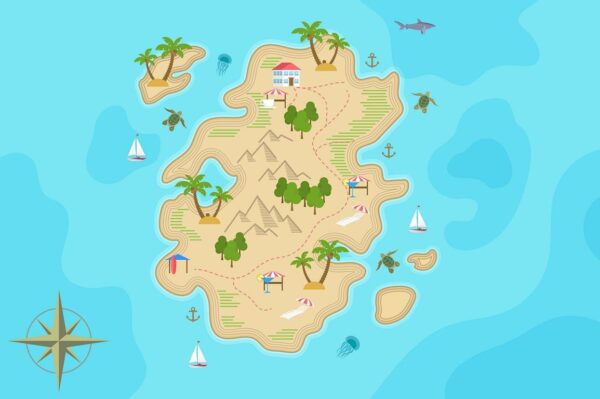 Poster XXL Super Île