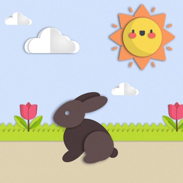 Poster XXL Lapin