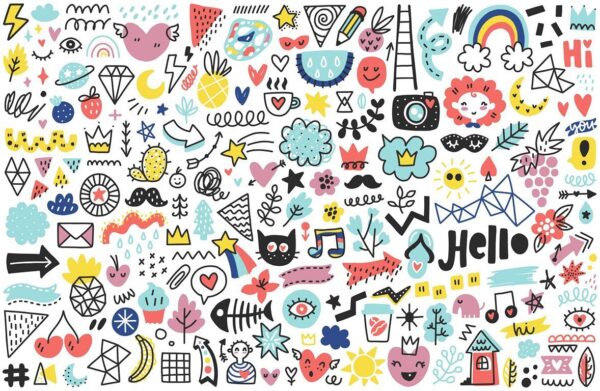 Peinture murale Fantaisie pour enfants