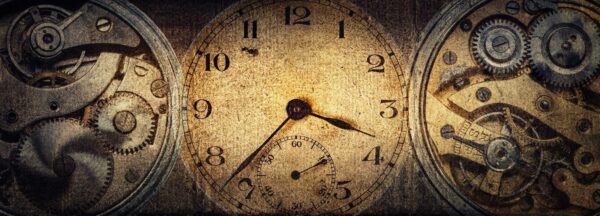 Peinture murale Horloges anciennes