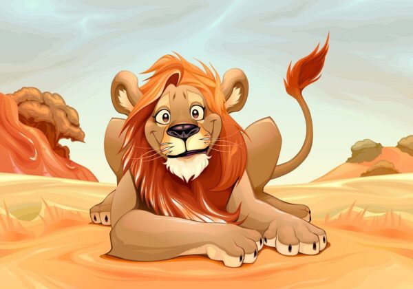 Poster XXL Mr. Lion