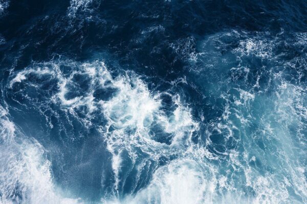 Peinture murale Vagues de l'océan