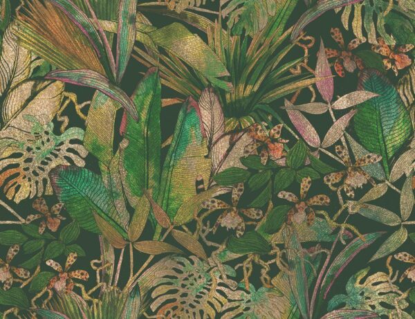Sticker mural Fleurs tropicales