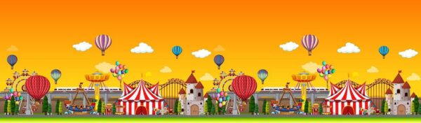 Poster XXL Parc d'attractions