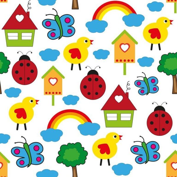 Peinture murale Fantaisie pour enfants