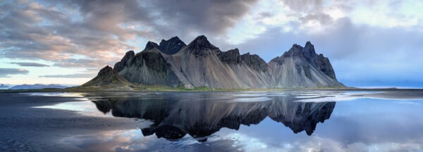 Peinture murale Montagnes Stokksnes