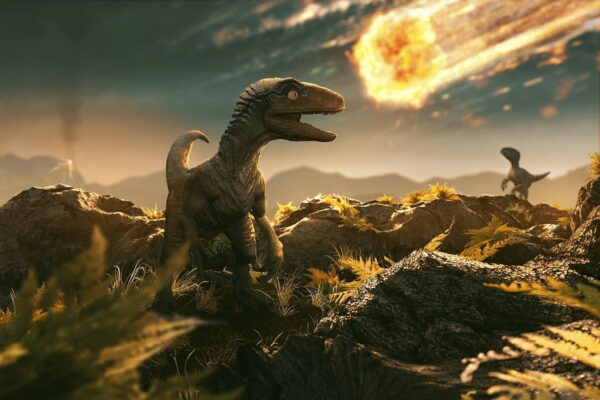 Peinture murale Dinosaures