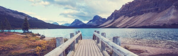 Peinture murale Lac, Canada