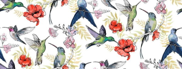 Poster XXL La vie des oiseaux