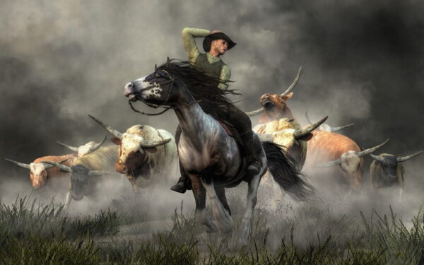 Poster XXL Far West