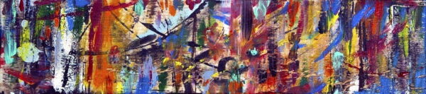 Peinture murale Art abstrait
