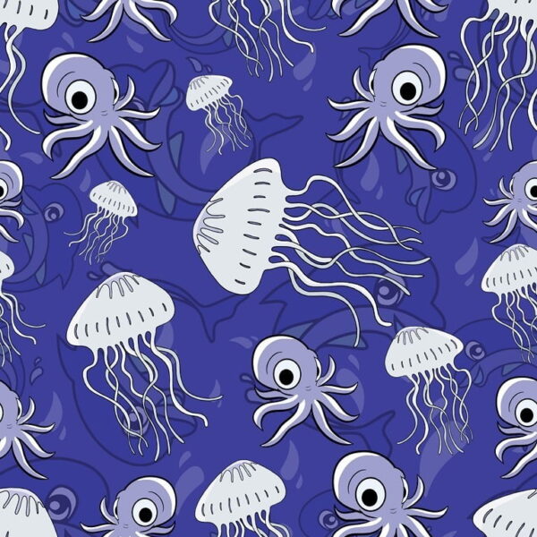 Poster XXL Medusa - violet