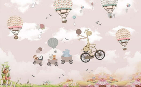 Poster XXL Zoo volant