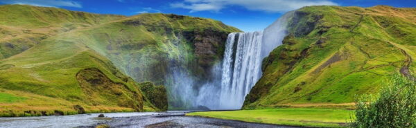 Peinture murale Cascade