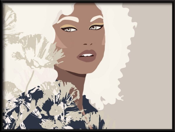 Affiche jolie fille – Image 3