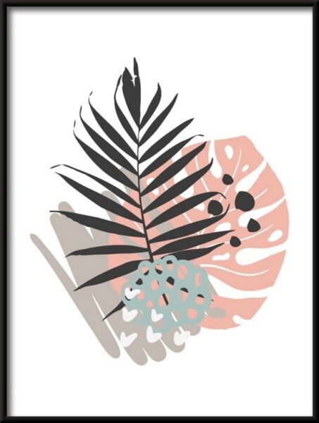 Illustration de feuilles tropicales