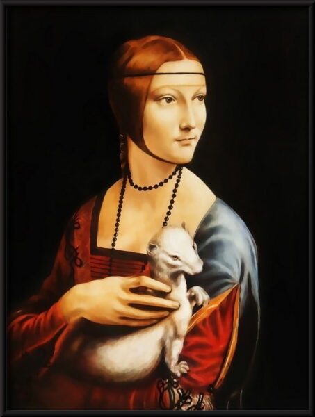 Affiche Dame à l'hermine – Image 2
