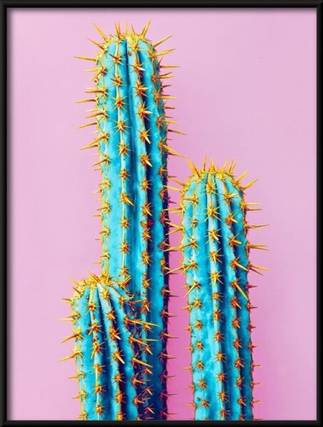 Affiche cactus néon – Image 2