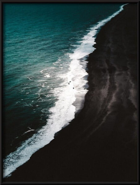 Affiche Islande plage noire – Image 4