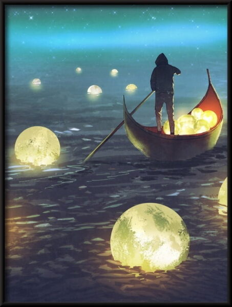 Affiche chasse à la lune – Image 4