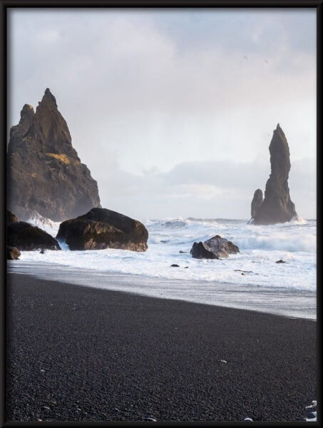 Affiche plage volcanique – Image 4