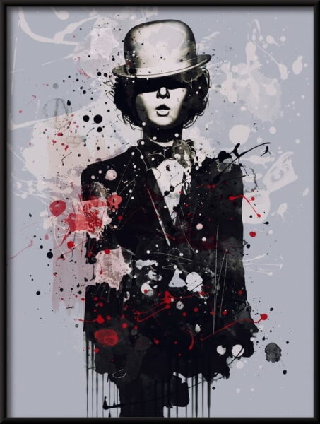 Affiche de style cabaret femme – Image 2