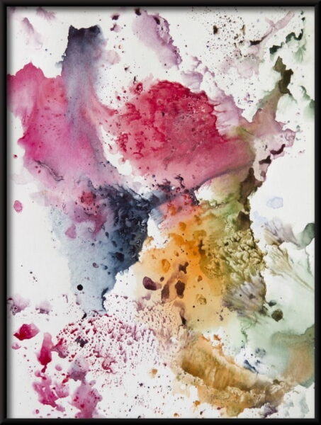 Affiche aquarelle abstraite – Image 2