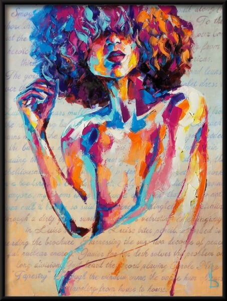 La ?Louise? - Peinture à l'huile – Image 2