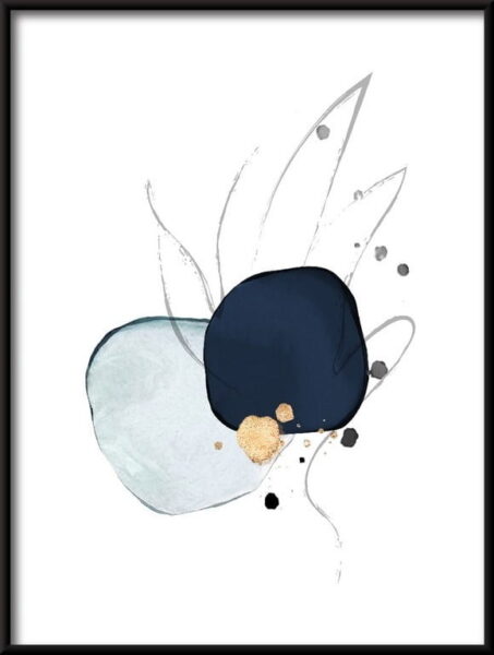 Affiche de motifs aquarelle 4