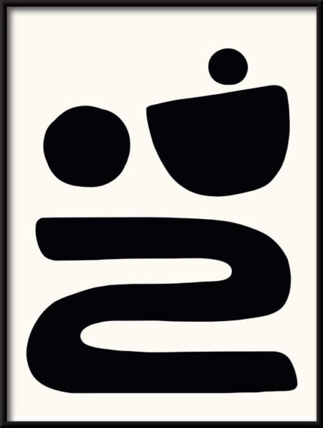 Affiche d'art géométrique 1