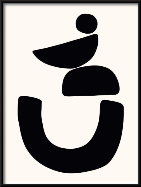 Affiche d'art géométrique 3