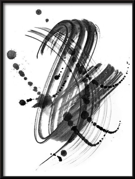 Coup de pinceau affiche