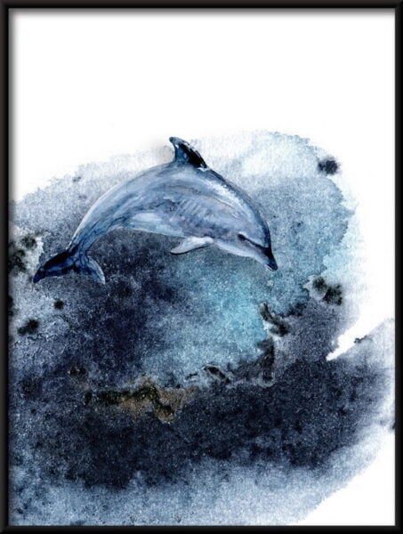 Affiche Dauphin dans l'océan – Image 2