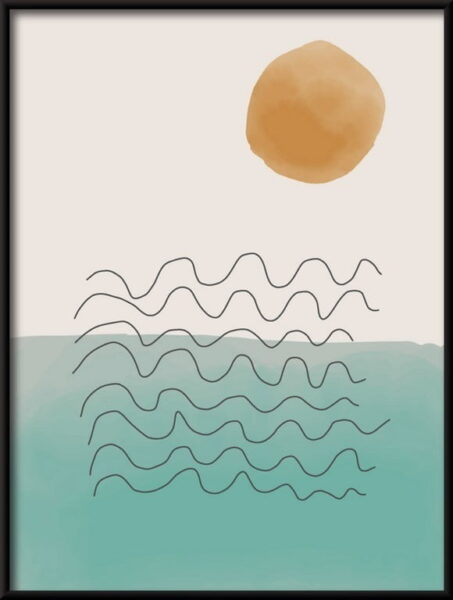 Motifs minimalistes Poster – Image 2