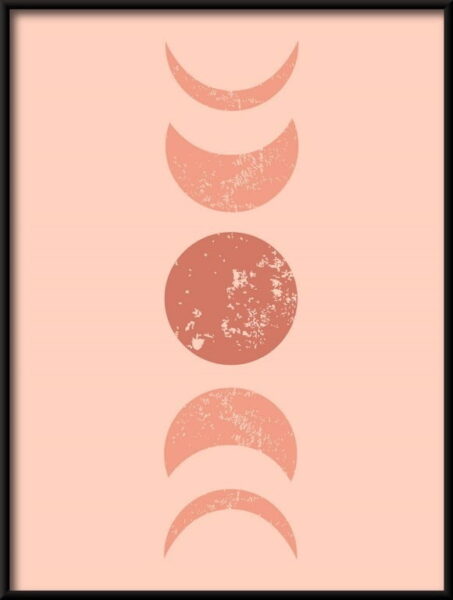 Affiche des phases de lune – Image 2
