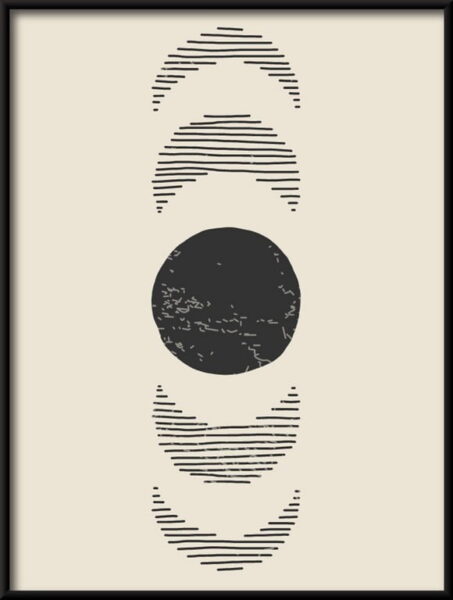 Affiche des phases de lune – Image 2