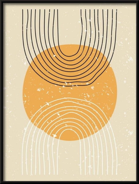 Motifs géométriques Poster – Image 2