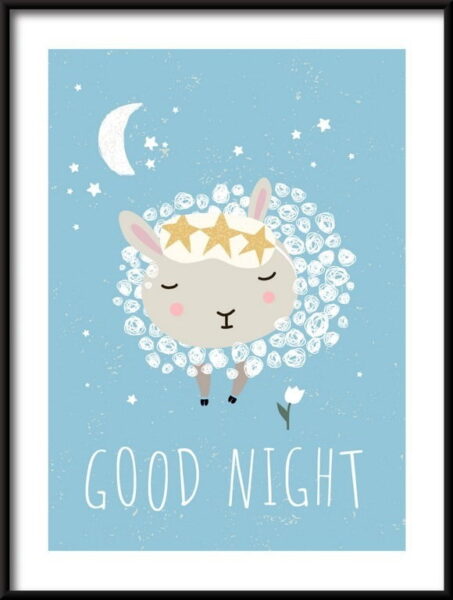 Affiche pour enfant - Bonne nuit