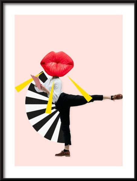 La femme en costume Poster