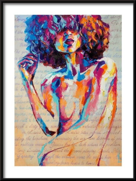 La ?Louise? - Peinture à l'huile