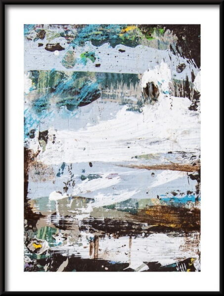 Affiche d'art abstrait