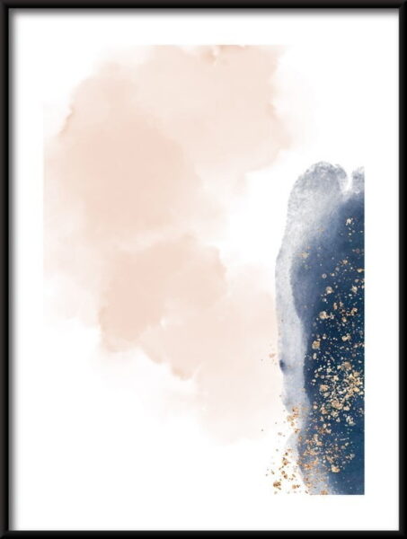 Aquarelle Hortensias 2 Poster