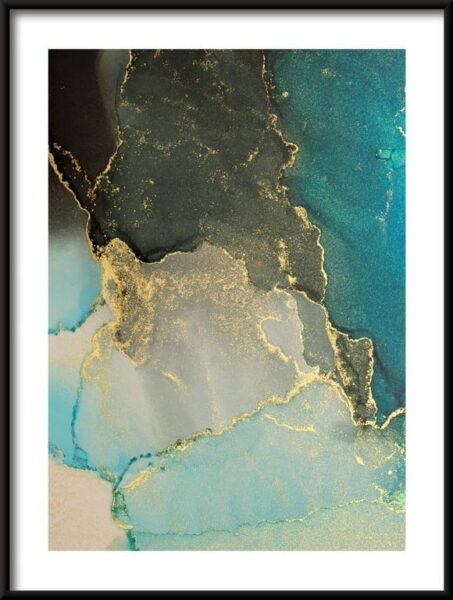 Affiche peinture abstraite