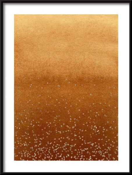 Nuances d'or Poster